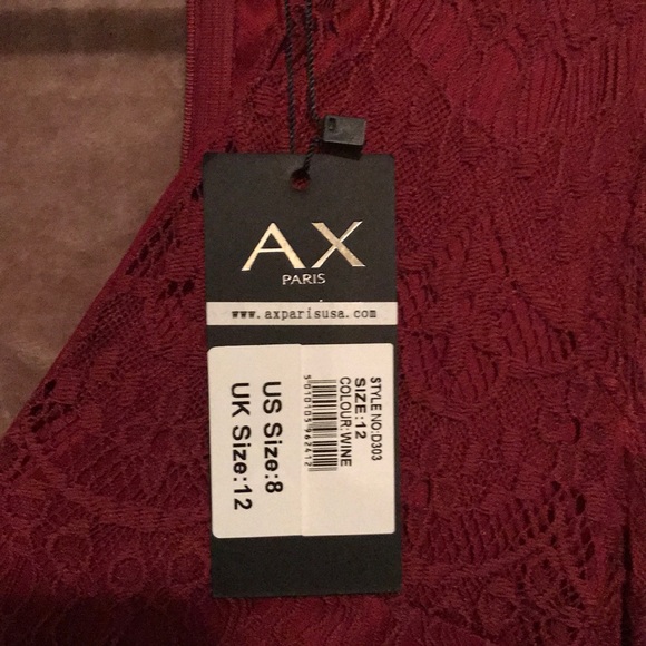 NWT AX PARIS BEAUTIFUL LACE DRESS - Picture 2 of 5